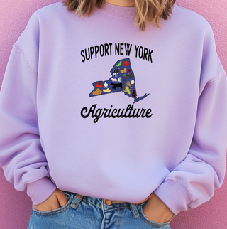 Support New York Agriculture– Crewneck