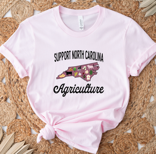Support North Carolina Agriculture- Bella Canvas T-Shirt