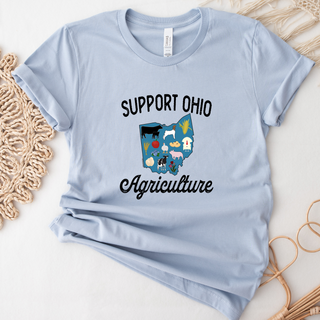 Support Ohio Agriculture- Bella Canvas T-Shirt