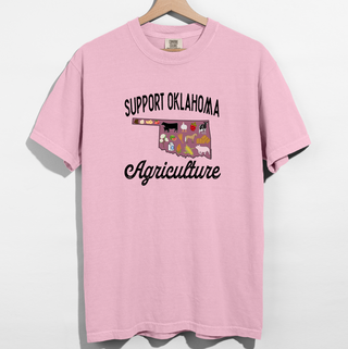 Support Oklahoma Agriculture– Comfort Colors T-Shirt