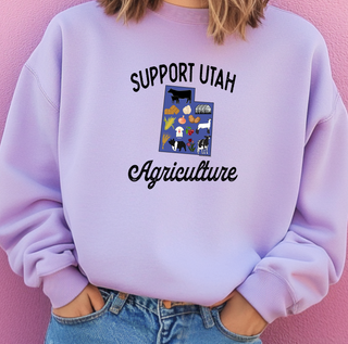 Support Utah Agriculture– Crewneck