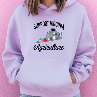 Support Virginia Agriculture– Hoodie