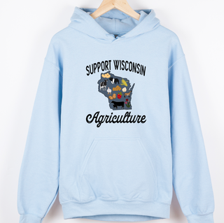 Support Wisconsin Agriculture– Hoodie