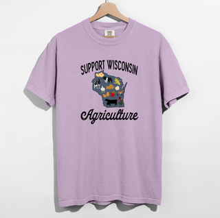 Support Wisconsin Agriculture– Comfort Colors T-Shirt