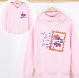 Powered By Grit– Hoodie - Front & Back!