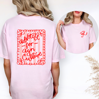 Advocate For Agriculture Stripes and Bows– Hoodie - Front & Back!