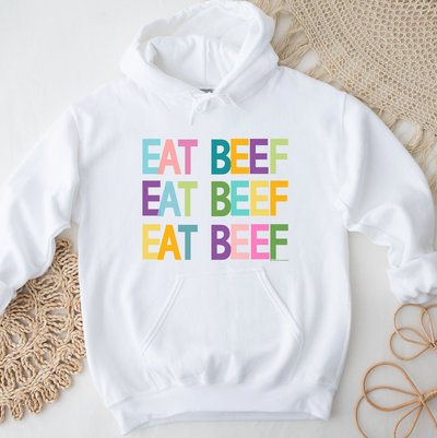All The Colors Eat Beef Hoodie (S-3XL) Unisex - Multiple Colors!