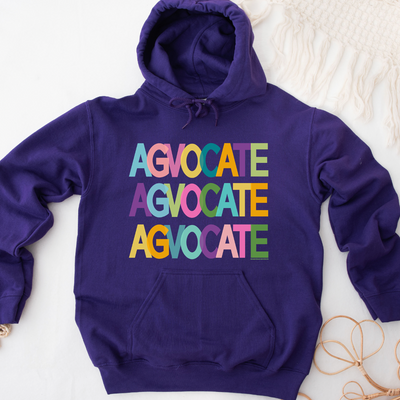 All The Colors Agvocate Hoodie (S-3XL) Unisex - Multiple Colors!