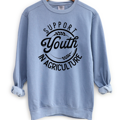 Support Youth In Agriculture Crewneck (S-3XL) - Multiple Colors!