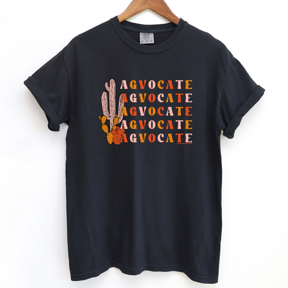 Agvocate Cactus ComfortWash/ComfortColor T-Shirt (S-4XL) - Multiple Colors!