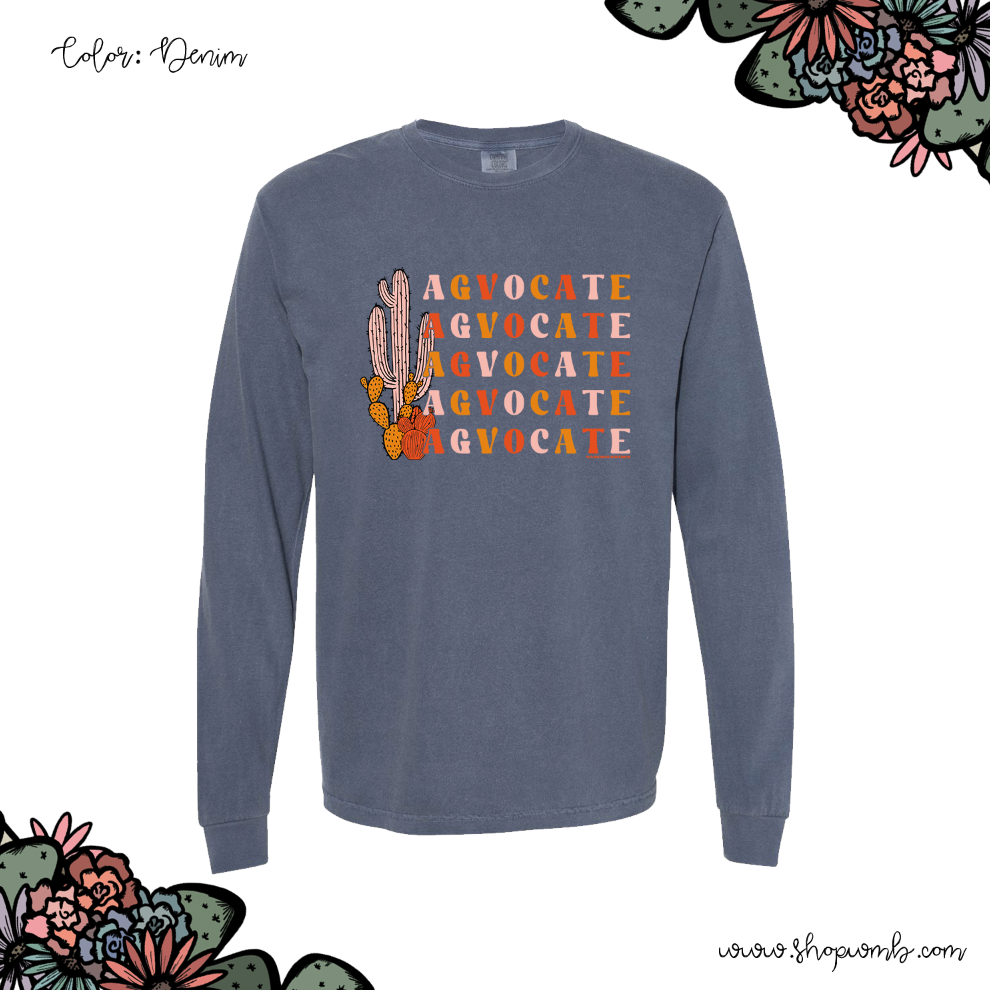 Agvocate Cactus LONG SLEEVE T-Shirt (S-3XL) - Multiple Colors!