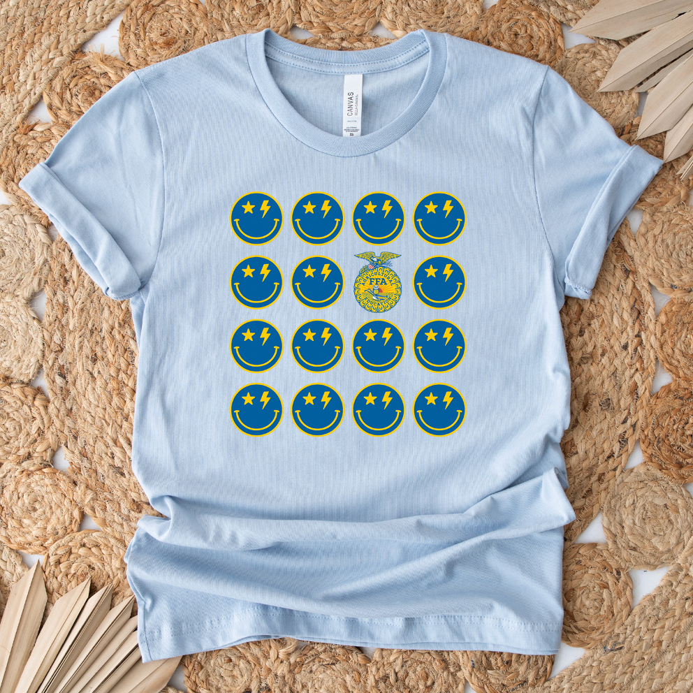 FFA Emblem Smile Group T-Shirt (XS-4XL) - Multiple Colors!