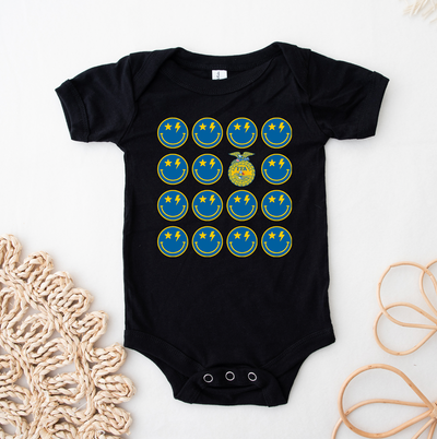 FFA Emblem Smile Group One Piece/T-Shirt (Newborn - Youth XL) - Multiple Colors!