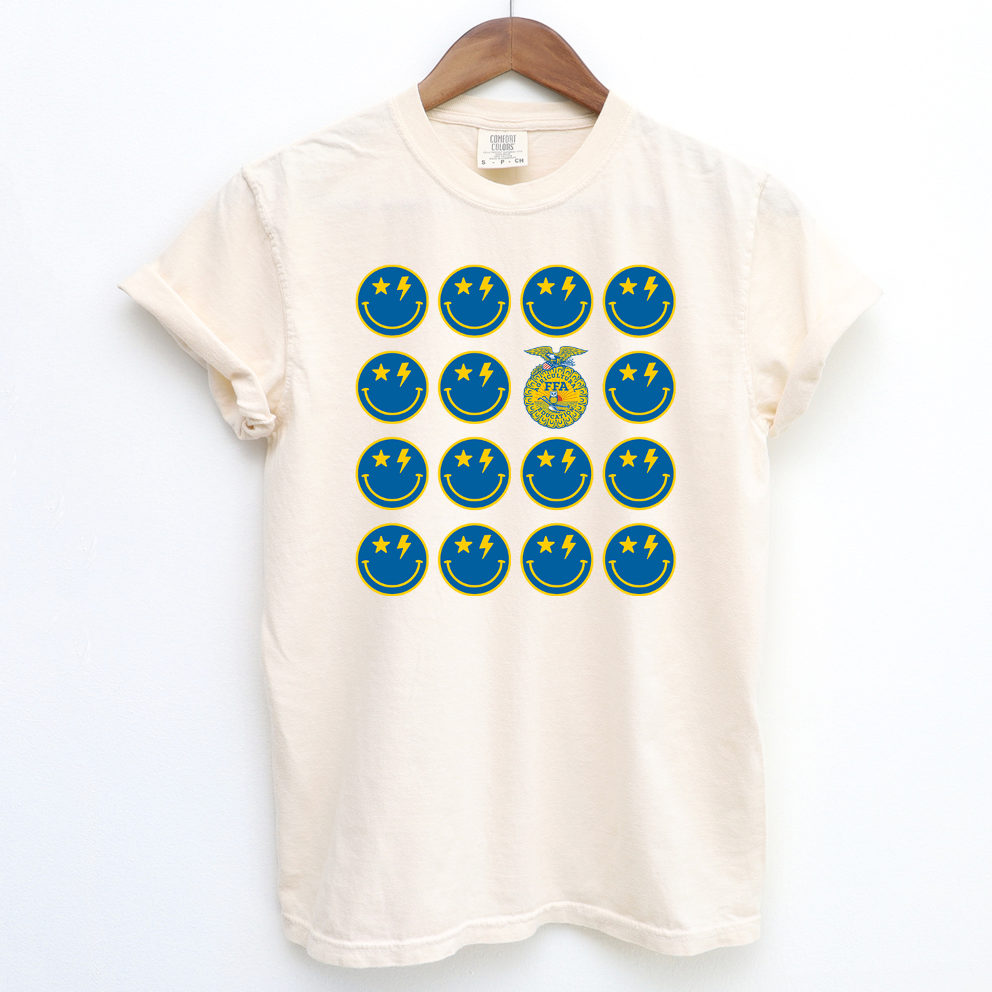 FFA Emblem Smile Group ComfortWash/ComfortColor T-Shirt (S-4XL) - Multiple Colors!