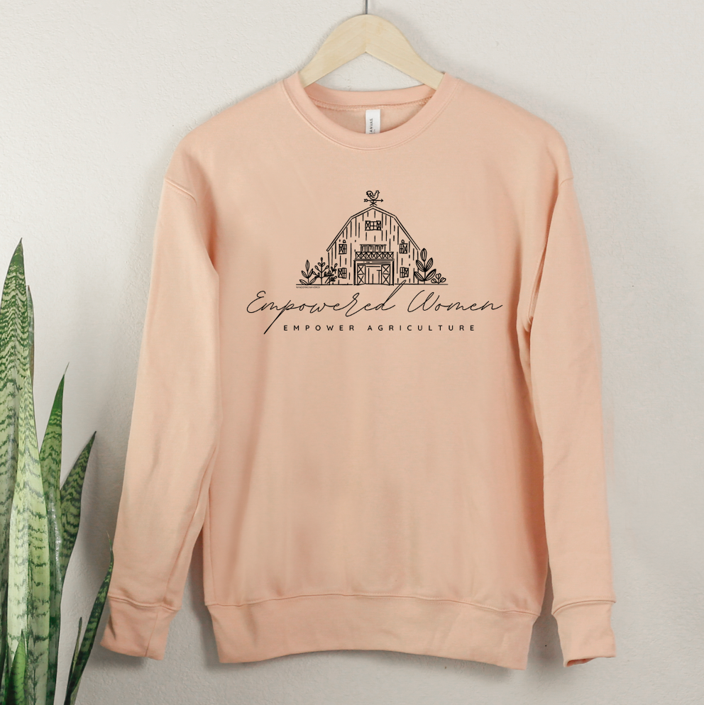 Empowered Women Empower Agriculture Crewneck (S-3XL) - Multiple Colors!