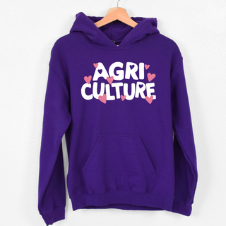 Bubble Agriculture Hearts Hoodie (S-3XL) Unisex - Multiple Colors!