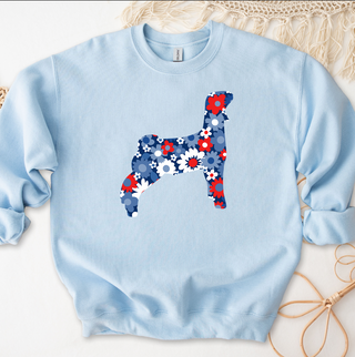 PATRIOTIC DAISY GOAT– Crewneck