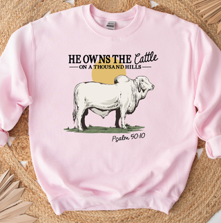 He Owns Cattle – Crewneck