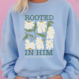 Rooted in Him – Crewneck