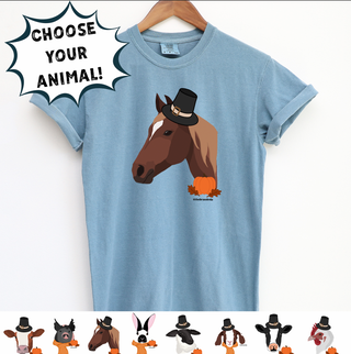 FALL ANIMALS - Choose Your Animal – Comfort Colors T-Shirt
