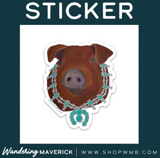 Duroc Squash- Vinyl Sticker