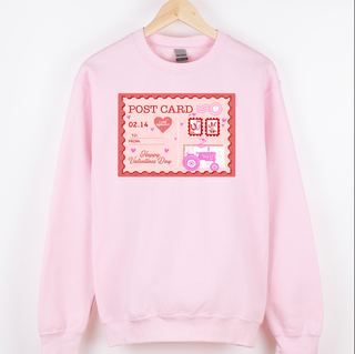VALENTINES POSTCARD – Crewneck