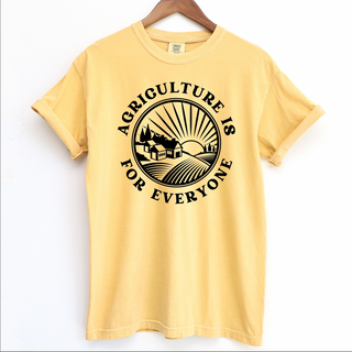 Agriculture is for Everyone Black Ink - Comfort Colors T-Shirt