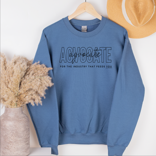 Agvocate for the Industry Black Ink - Crewneck