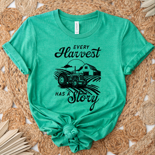 Every Harvest Tells a Story Black Ink - Bella Canvas T-Shirt