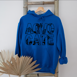 Agvocate Outline Black Ink - Hoodie