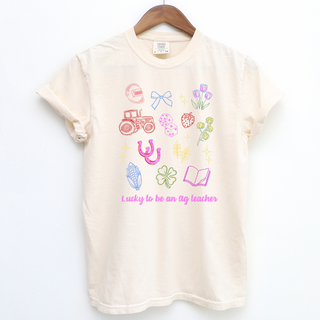 Lucky To Be An AG Teacher– Comfort Colors T-Shirt