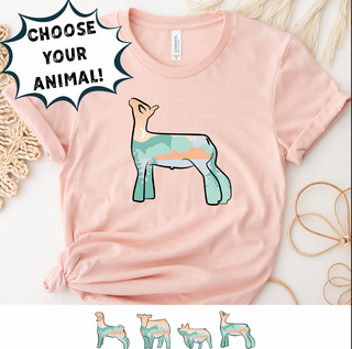 MOUNTAIN ANIMALS - CHOOSE YOUR ANIMAL - Bella Canvas T-Shirt
