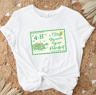 Discover Your Potential 4-H- Bella Canvas T-Shirt