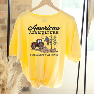 American Ag - Backbone Sketch – Comfort Colors T-Shirt