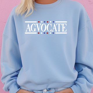 Agvocate Stars Patriotic – Crewneck
