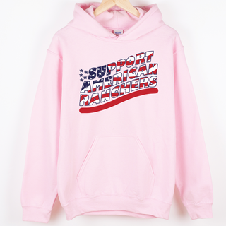 Patriotic - Support American Ranchers – Hoodie