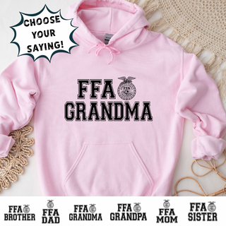 FFA Emblem-CHOOSE YOUR SAYING– Hoodie