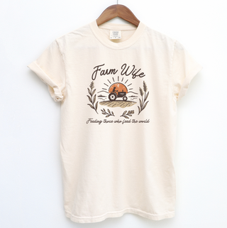 Farm Wife Feeding Those– Comfort Colors T-Shirt