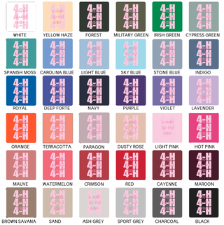 Pink 4-H To Make the Best Better– Crewneck