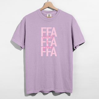 Pink FFA Living To Serve– Comfort Colors T-Shirt