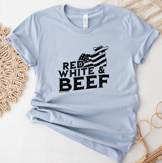 Red, White, and Beef– Bella Canvas T-Shirt