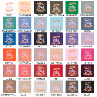 Support Local Agriculture -Tractor - Crewneck
