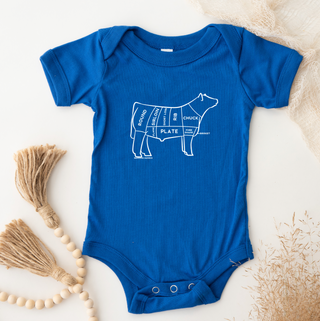 Beef Cuts White Ink– Infant/Toddler/Youth