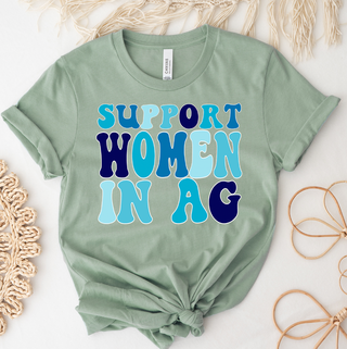 Blue Support Women in Ag - Bella Canvas T-Shirt