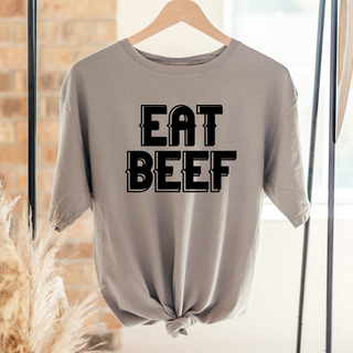 Eat Beef Font – Comfort Colors T-Shirt