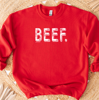 Distressed Beef – Crewneck
