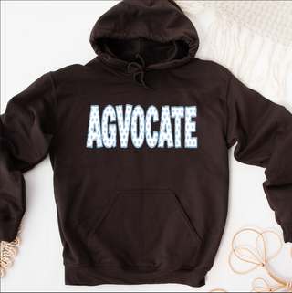 Preppy Blue Polka Dot – Agvocate – Hoodie