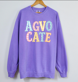 Vintage Floral Agvocate – Crewneck