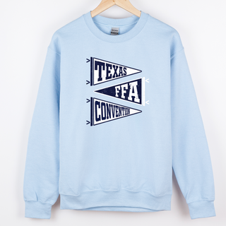 Texas FFA Convention Pennant– Crewneck