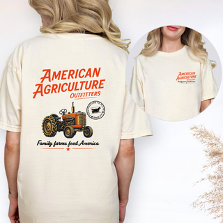 AAO Pasture to Plate– Comfort Colors T-Shirt - Front & Back